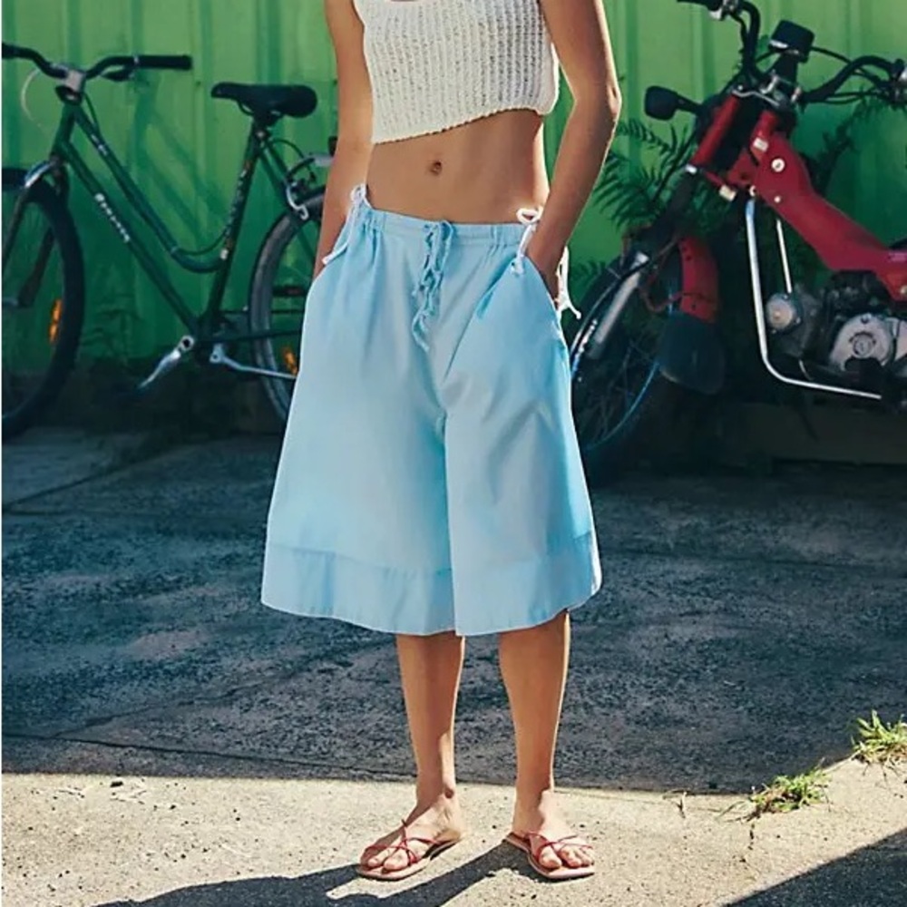 NWOT Free People Menorca Slouchy Capris